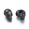 Halloween Ion Plating(IP) 304 Stainless Steel European Beads STAS-F243-43B-2