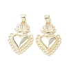 Eco-Friendly Rack Plating Brass Pendants KK-F845-37G-2
