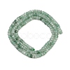 Natural Green Aventurine Beads Strands G-G345-C28-2x4mm-3