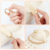 6Pcs 2 Color Aluminum Curb Chain Strap FIND-NB0001-67-3
