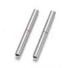 Tarnish Resistant 304 Stainless Steel Bayonet Clasps STAS-F108-12P-1.7mm-1