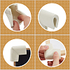 8Pcs 2 Colors Self Adhesive Rubber Furniture Corner Guards AJEW-CN0002-29-5