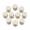 Alloy Enamel Beads ENAM-N052-006-01P-RS-1