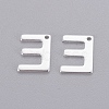 201 Stainless Steel Charms X-STAS-L232-007E-2