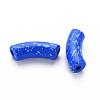 Opaque Spray Painted Acrylic Beads MACR-S372-001F-3