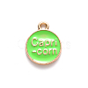 Alloy Enamel Pendants LS-X-ENAM-S124-01A-06E-3