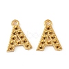 26Pcs 304 Stainless Steel Pendant Rhinestone Settings STAS-Z144-03G-2