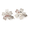 Non-Tarnish 304 Stainless Steel Clop-on Earrings Finding STAS-B043-01-1