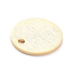 Brass Charms KK-Y003-06G-G-3