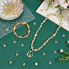 80Pcs AB Color Plated Glass Beads EGLA-PA0001-41B-4