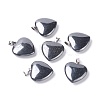 Synthetic Non-magnetic Hematite Pendants G-G956-B50-FF-1