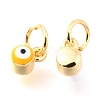 Brass Enamel Pendants KK-Y001-02C-G-2
