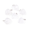 Natural Quartz Crystal Pendants G-G956-B56-FF-4