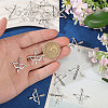 100Pcs Tibetan Style Alloy Pendants FIND-CA0010-59AS-3