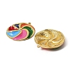 304 Stainless Steel Enamel Pendants STAS-T068-79G-2