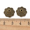 Tibetan Style Alloy Bead Caps TIBE-P003-81B-AB-2