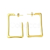 Ion Plating(IP) 304 Stainless Steel Stud Earrings EJEW-H009-01G-05-1