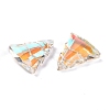 Glass Rhinestone Pendants RGLA-O002-A01-001PS-5