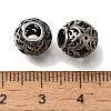 304 Stainless Steel European Beads STAS-D191-05O-AS-2