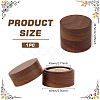 Round Wood Rings Storage Boxes AJEW-WH0166-16A-2