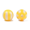 Opaque Acrylic Beads OACR-D314-07I-2