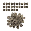 Alloy Pendant Cabochon Settings For Enamel PALLOY-YW0001-10AB-3