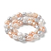 Natural Cultured Freshwater Pearl Beads Strands PEAR-Z002-30-2