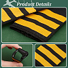 3 Pairs 3 Styles Rectangle Polyester Pilot Epaulettes FIND-GA0003-90A-3