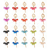 20Pcs 10 Colors Alloy Big Pendants FIND-TA0002-13-10