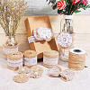 Handmade Imitation Hemp Costume Accessories with Imitation Pearl DIY-NB0002-29-5