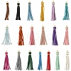 20Pcs 20 Styles Imitation Leather Tassel Pendants FIND-CJ0003-35-1