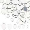 Fingerinspire 52Pcs 6 Style Acrylic Sew on Rhinestone OACR-FG0001-16-1