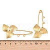 Trillium 304 Stainless Steel Safety Pins Brooch Findings SA-CBA098D-14C-G02-3