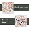 Square Natural Shell Pattern Paper DIY-WH0223-69-3