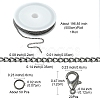 DIY Chain Bracelet Necklace Making Kit DIY-YW0006-37-4