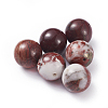 Natural Red Rainbow Jasper Beads G-G782-05A-1