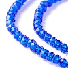 Transparent Glass Beads Strands GLAA-C019-01A-06-3