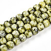 Baking Paint Glass Beads Strands DGLA-N003-10mm-A04-1