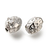 Brass Micro Pave Cubic Zirconia Beads KK-Q001-01P-2