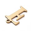 PVD Vacuum Plating  304 Stainless Steel Charms STAS-H112-F-AB-3