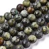 Natural African Turquoise(Jasper) Beads Strands X-G-N0188-02-3mm-4