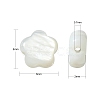 30Pcs Natural Freshwater Shell Beads SHEL-CJ0001-29-2