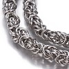 Tarnish Resistant 304 Stainless Steel Byzantine Chains CHS-P007-07P-03-2