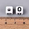 Opaque Acrylic Beads SACR-N020-04A-O-4
