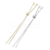 Rack Plating Eco-Friendly Brass Chain Bracelet Making KK-CJ0001-27-6