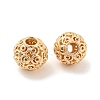 Rack Plating Brass Beads KK-A196-02KCG-2