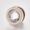 Plastic Safety Brooches JEWB-WH0009-28-1