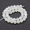 Natural White Moonstone Beads Strands G-J373-13-10mm-3