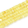 Natural Freshwater Shell Dyed Beads Strands SHEL-T020-29B-09-1