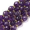 Natural Amethyst Beads Strands G-N342-54-1